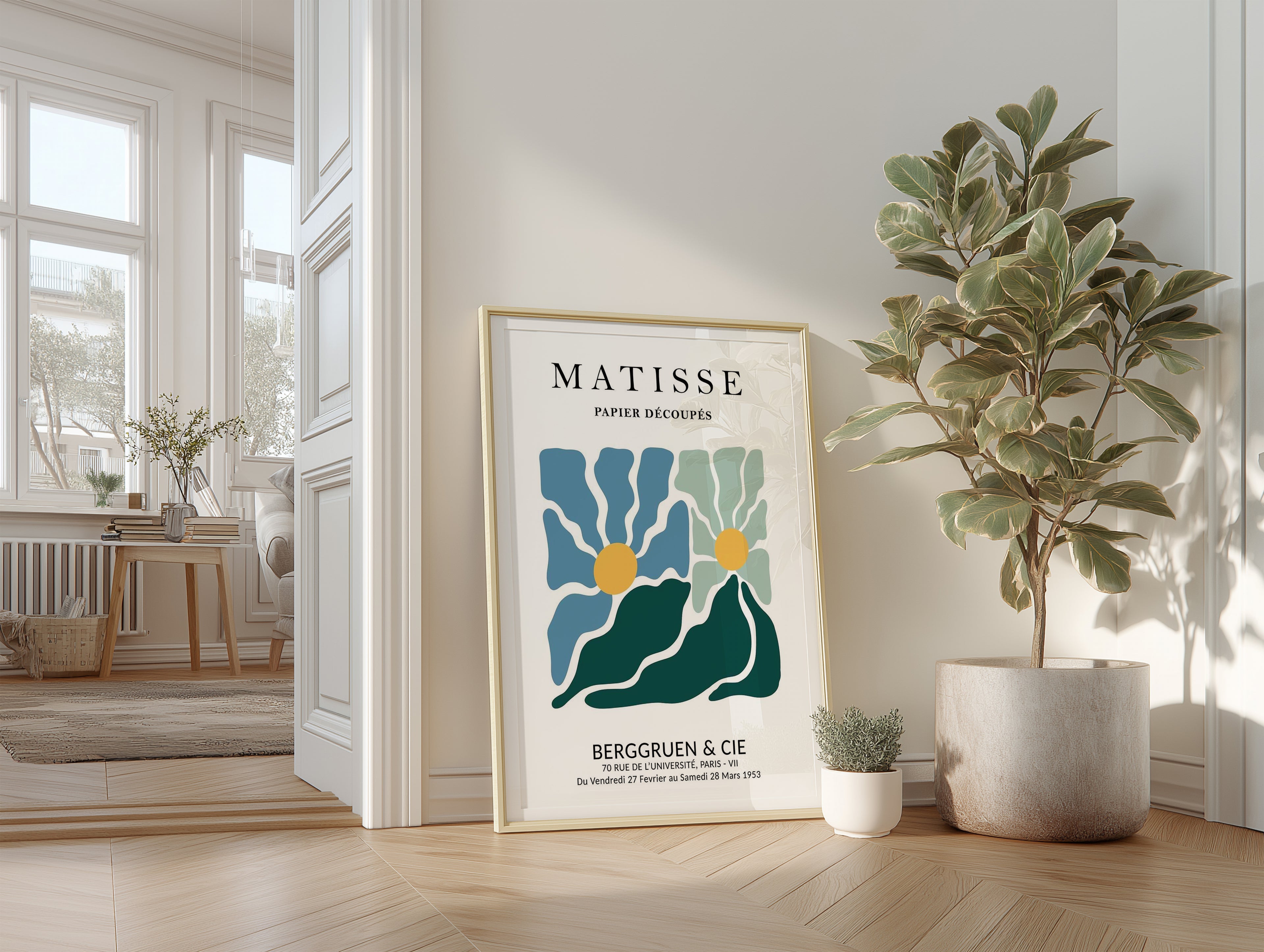 Single Frame Mockup PSD – Wall Art Smart Object Template