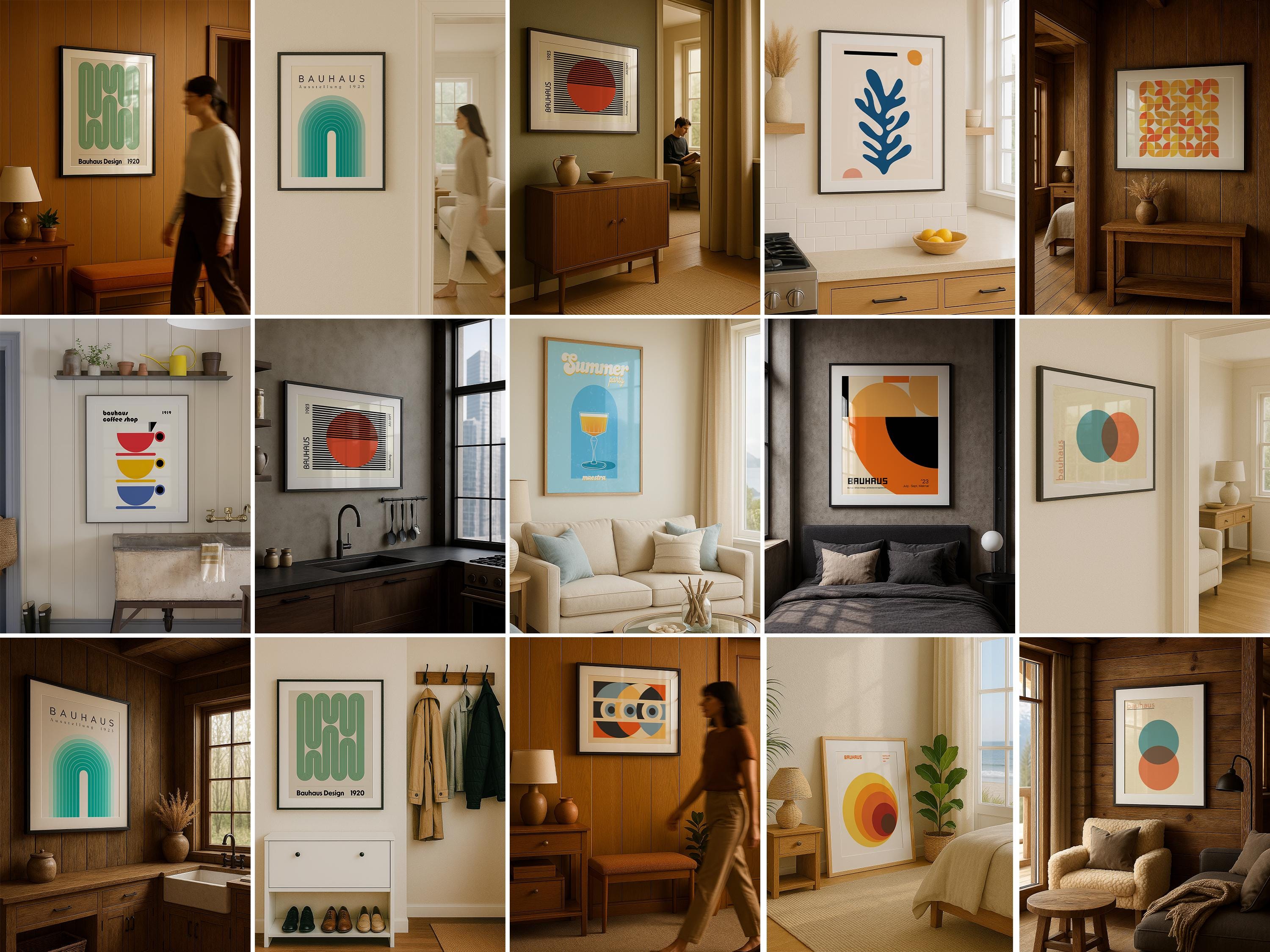 120 PSD Frame Mockups – Bundle for Wall Art and Social Media
